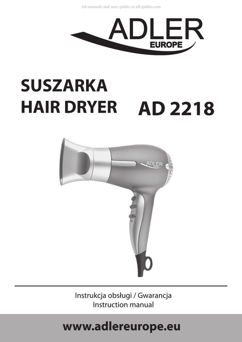 Adler Europe AD 2218 instruction manual