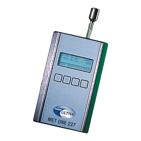Hach Ultra MET ONE 227 User manual