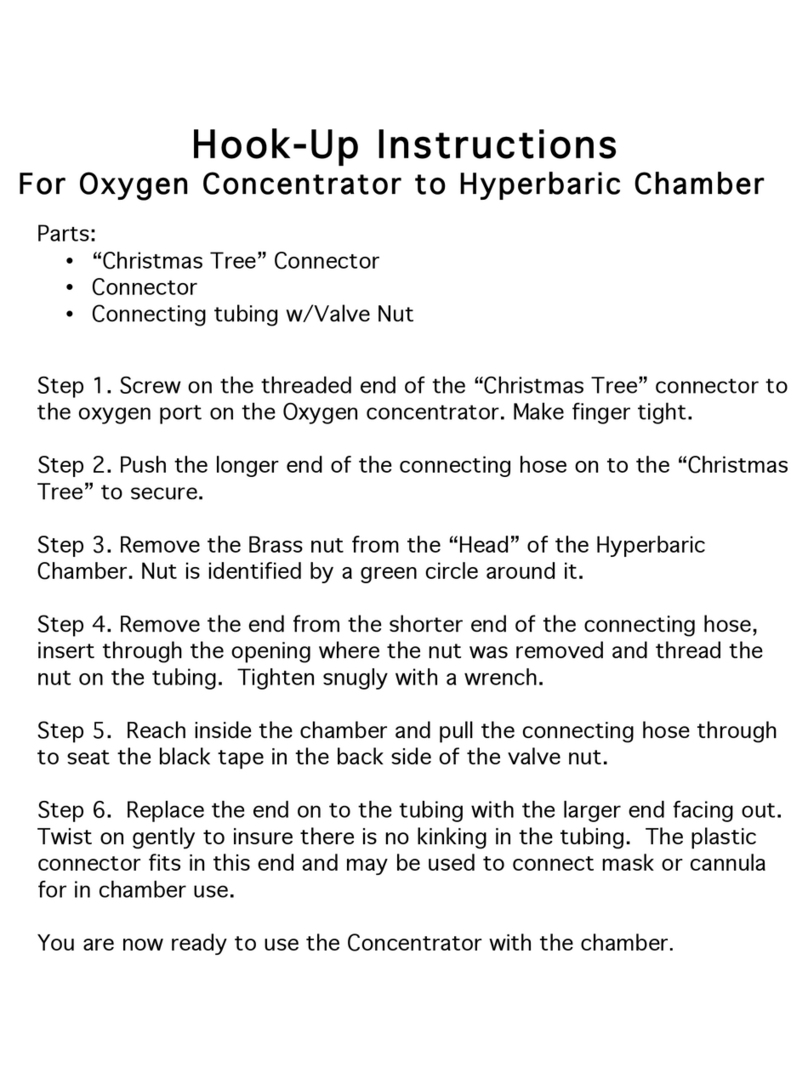 AirSep newlife intensity Hook-up instructions