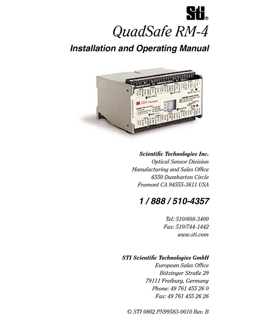 STI QuadSafe RM-4 User manual