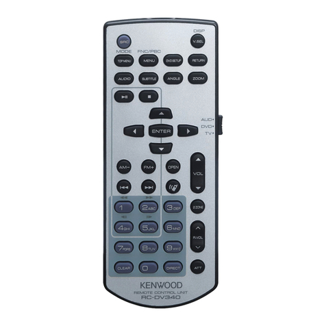 Kenwood KCA-RCDV340 User manual