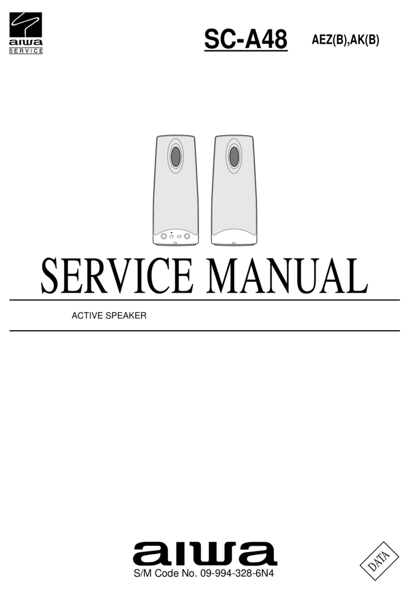 Aiwa SC-A48 Service manual