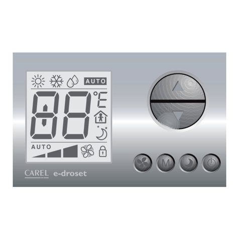 Carel HYPA3 Series quick start guide