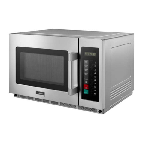 Midea 1834G1F-BS User manual