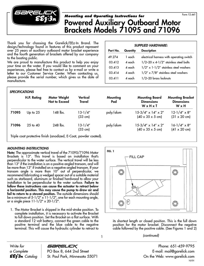Garelick 71095 Service manual