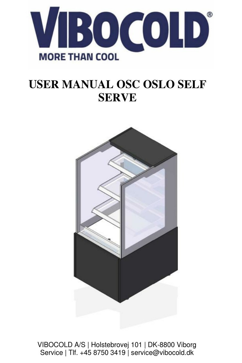 Vibocold OSC OSLO SELF SERVE user manual Vibocold OSC OSLO SELF SERVE user manual
