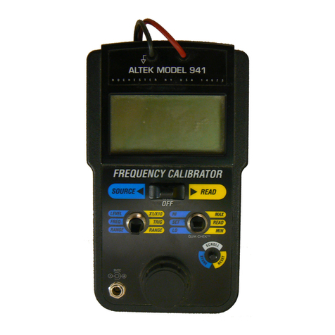 Altek 941 quick start guide