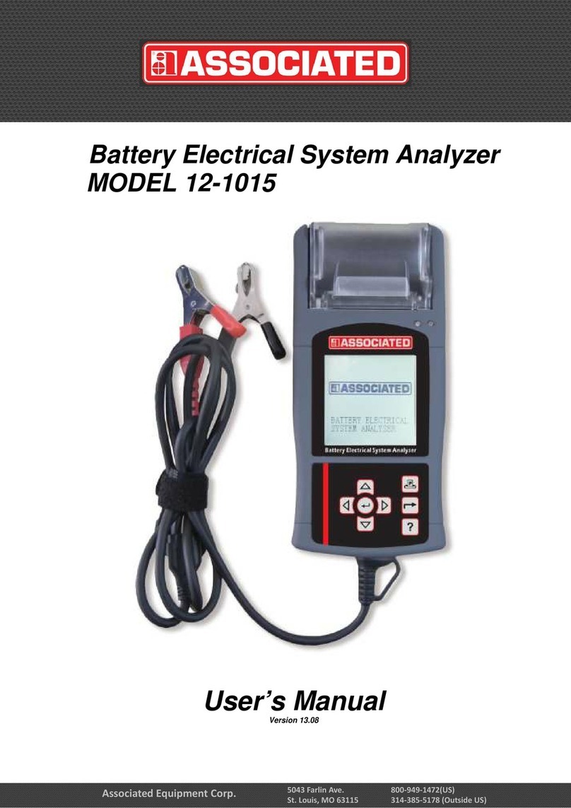 Associated 12-1015 User manual