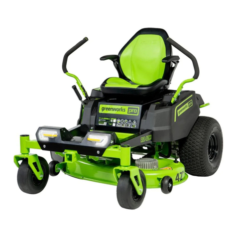 GreenWorks Pro CrossoverZ Zero Turn User manual