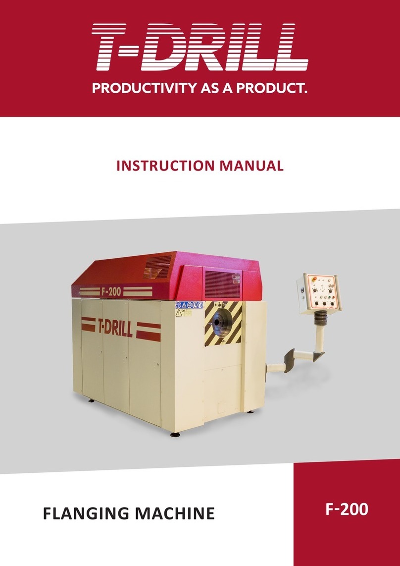 T-Drill F-200 instruction manual