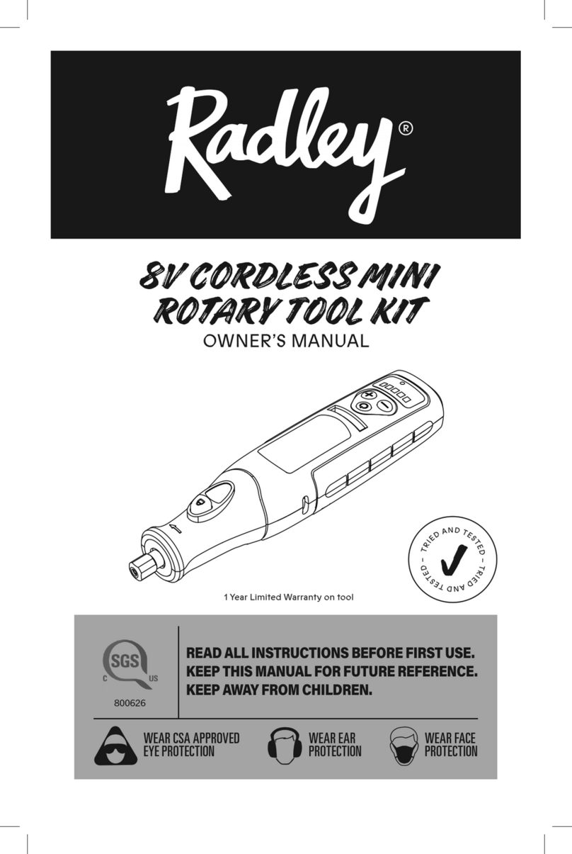 RADLEY 1280-009 owner's manual