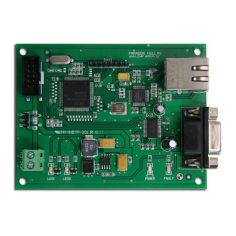 Paradox Hellas S.A. MRTCP-IP Quick installation guide