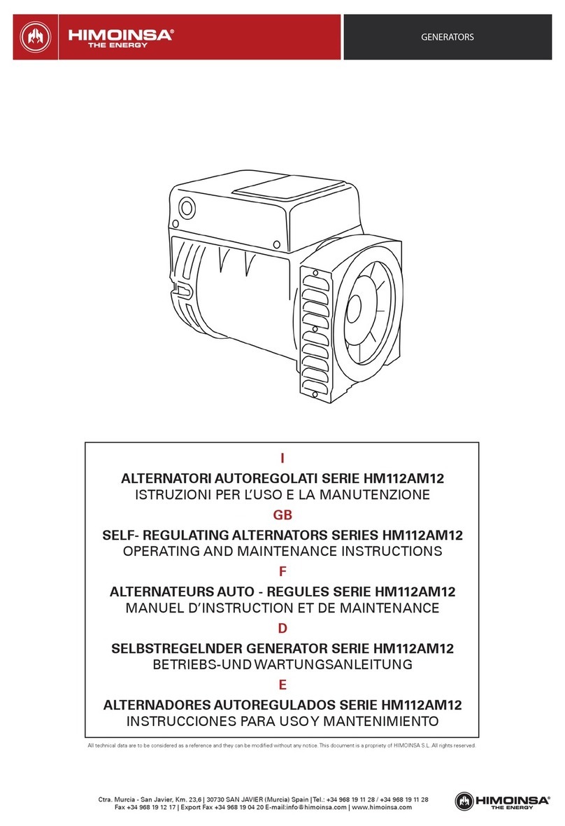 Himoinsa HM112AM12 Manual