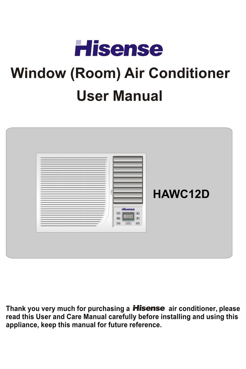 Hisense HAWC12D User manual