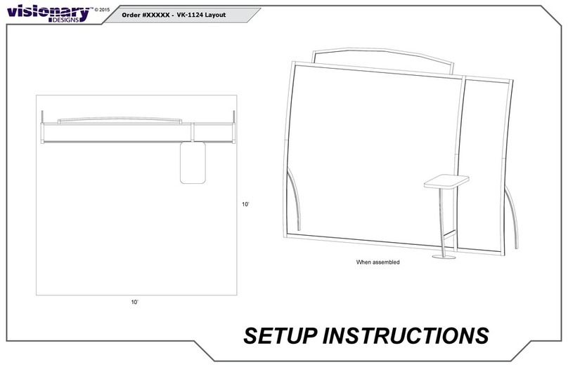 VISIONARY DESIGNS VK-1124 Manual
