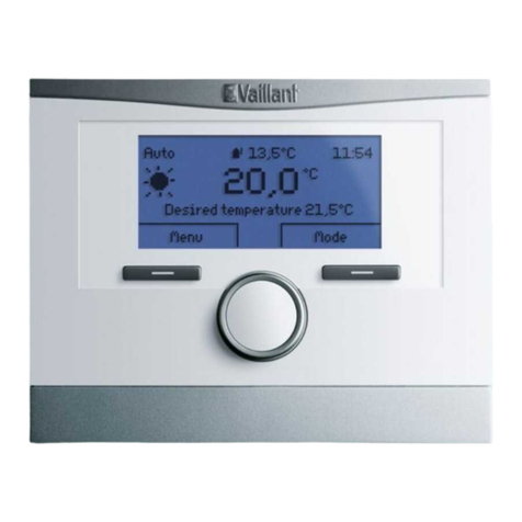 Vaillant multiMATIC VRC 700f/4 User manual