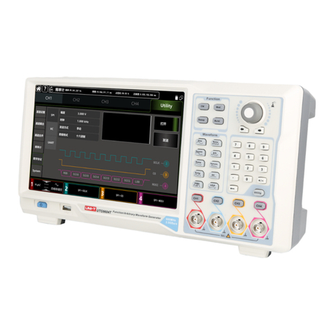 Unit UTG9000T Series User manual