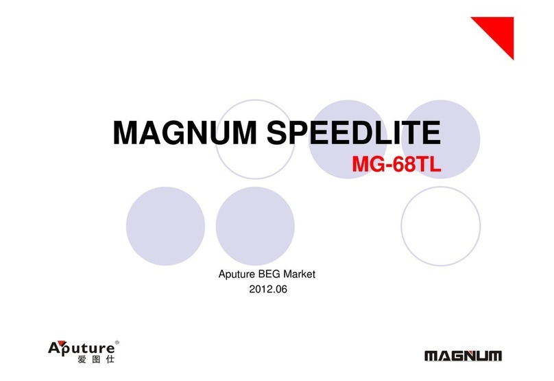 Aputure MAGNUM SPEEDLITE MG-68TL manual Aputure MAGNUM SPEEDLITE MG-68TL manual