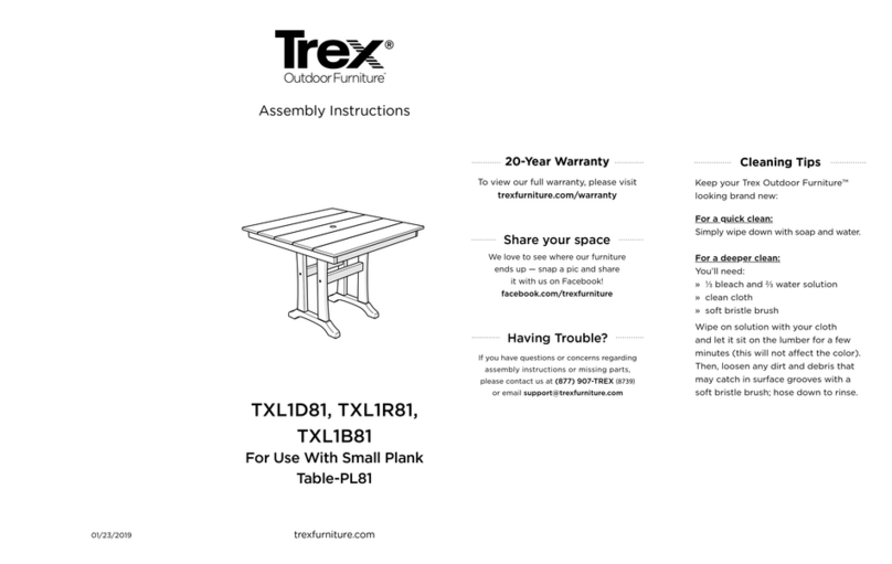 TREX TXL1D81 User manual