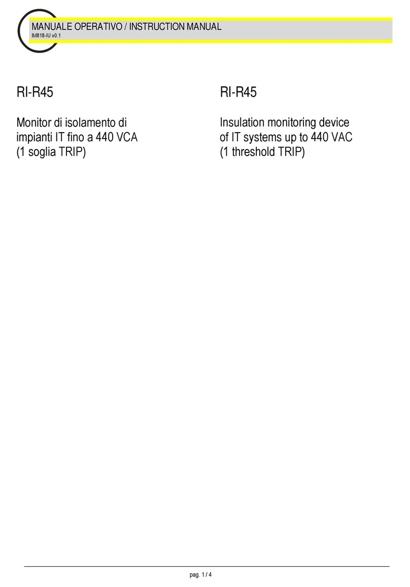 Contrel RI-R45 instruction manual