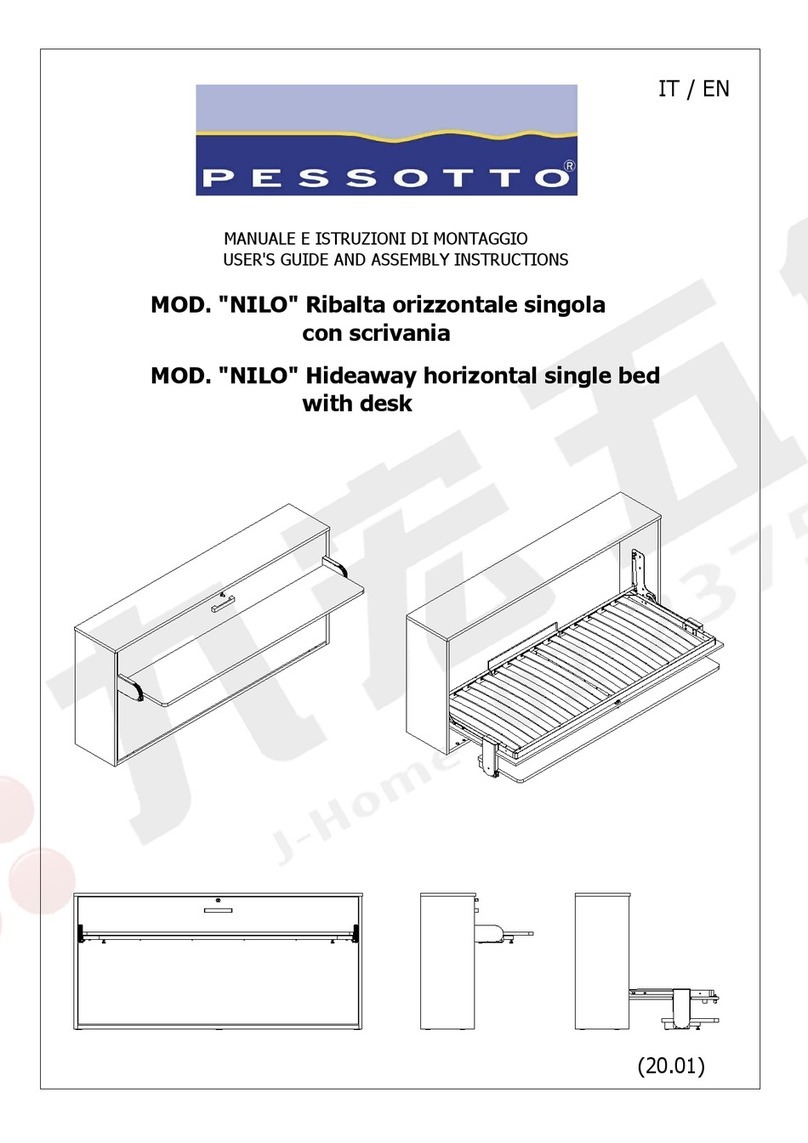 Pessotto NILO User guide and assembly instructions Pessotto NILO User guide and assembly instructions