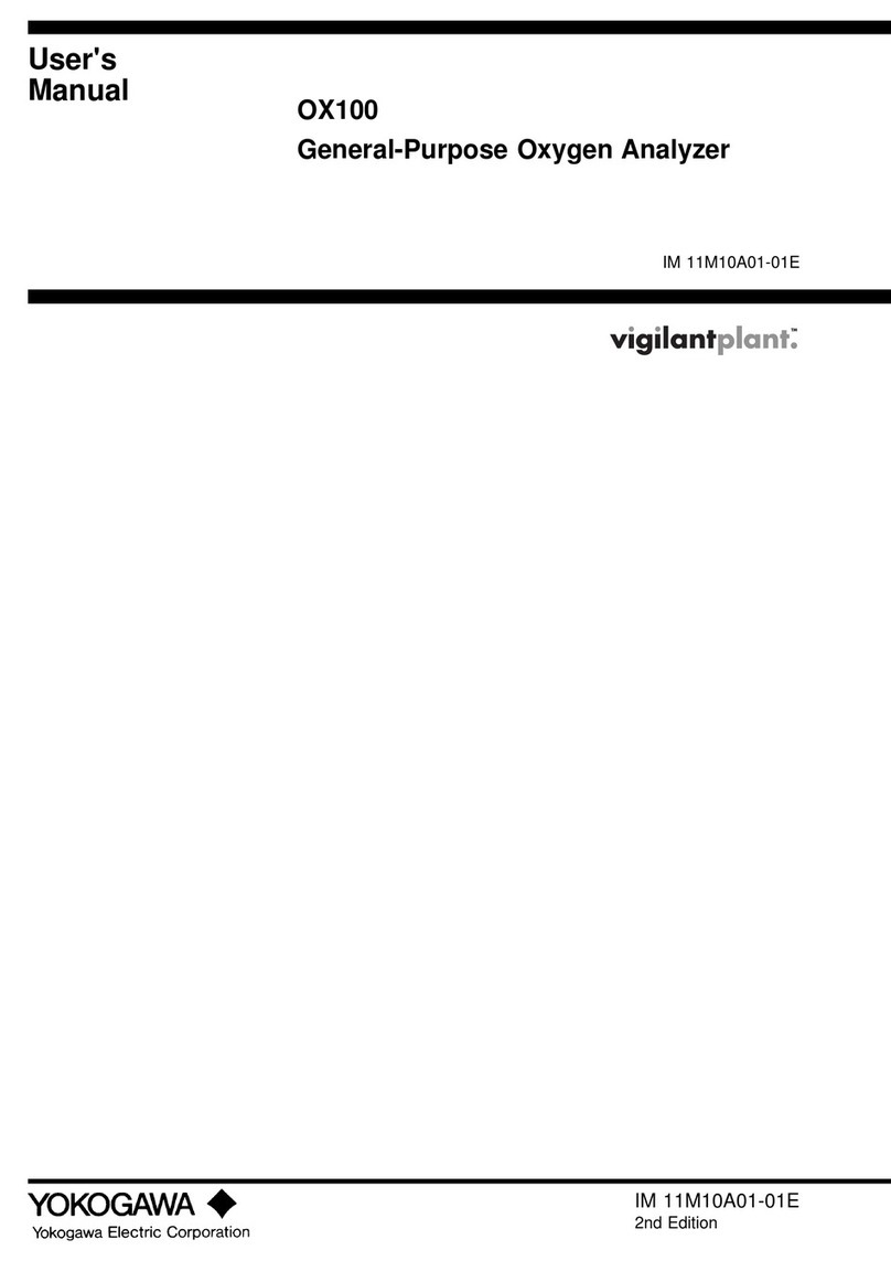 YOKOGAWA OX100 User manual YOKOGAWA OX100 User manual
