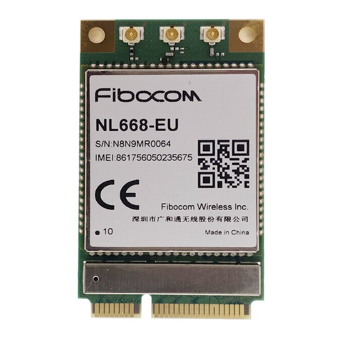 Fibocom NL668-EAU-MiniPCIe-10 user manual