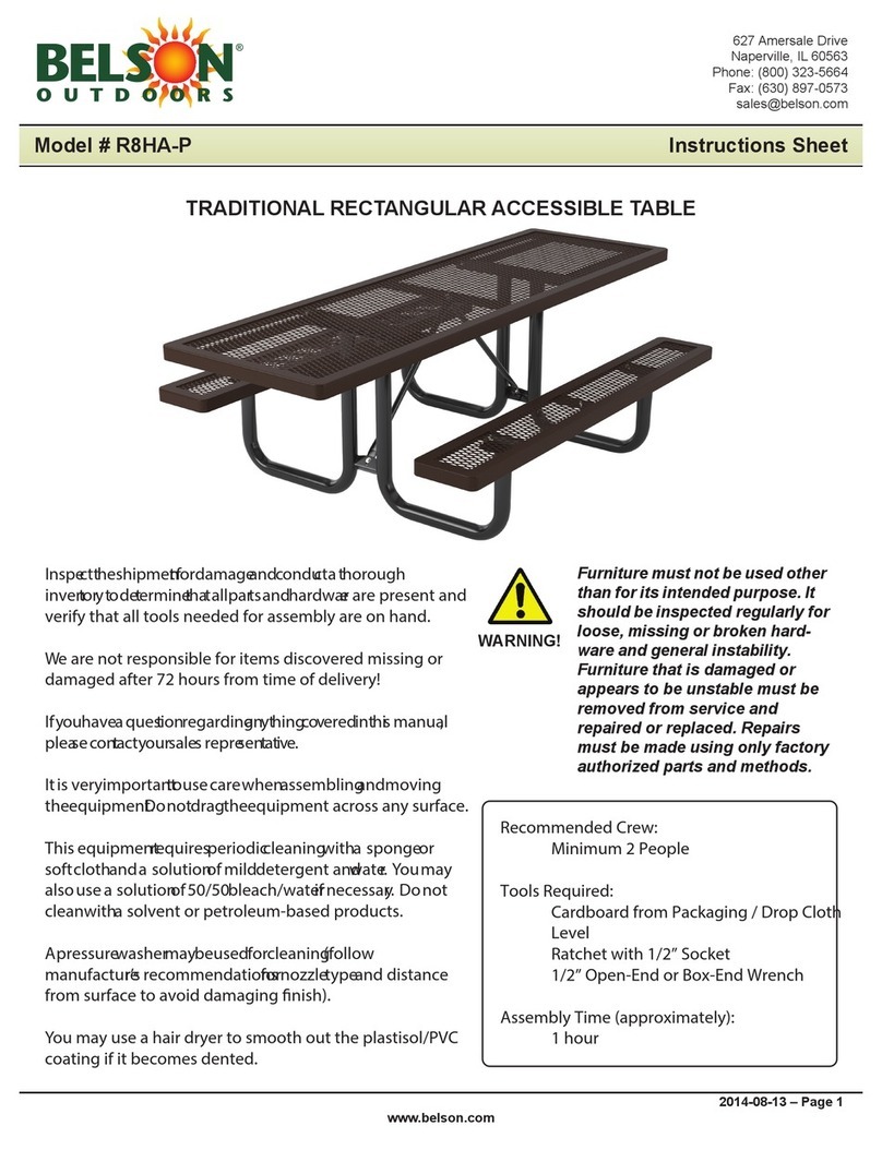 Belson Outdoors R8HA-P User manual