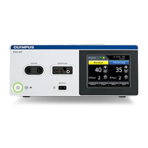 Olympus ESG-300 Quick reference guide