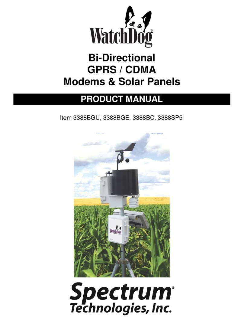 Spectrum Technologies WatchDog 3388BGU product manual