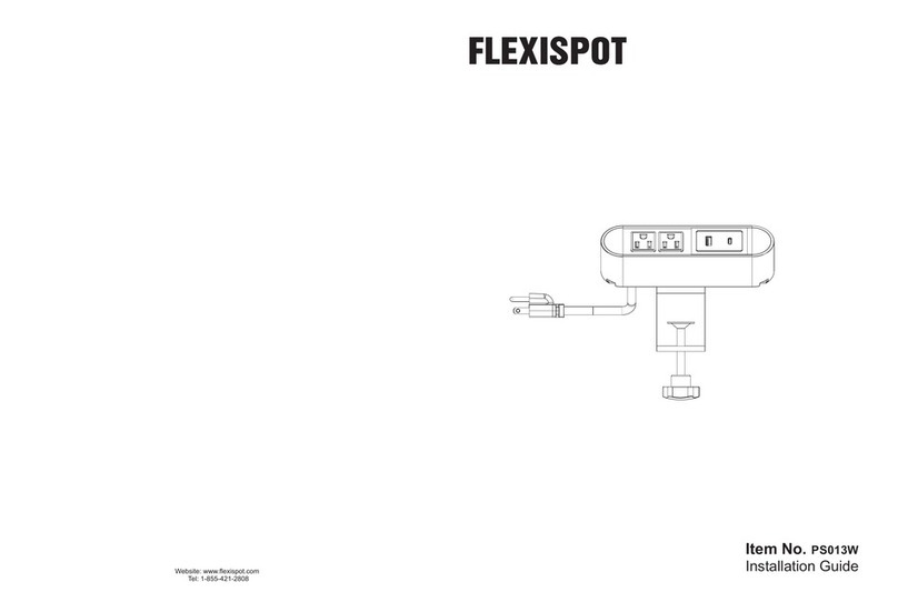 Flexispot PS013W installation guide