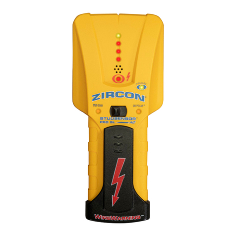 Zircon StudSensor Pro SL-AC quick start guide