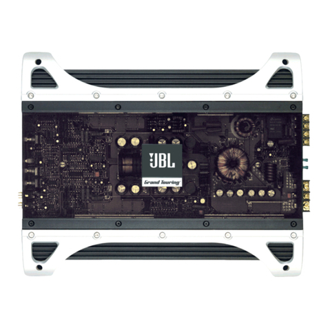 JBL GTO Series 601.1 Service manual