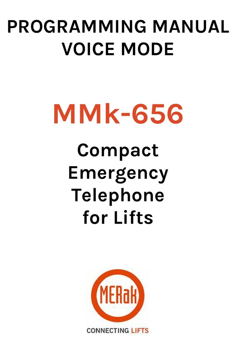 Merak MMk-656 Programming manual