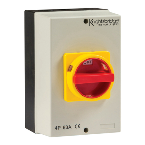 ML Accessories Knightsbridge IN0025 Installation & maintenance manual ML Accessories Knightsbridge IN0025 Installation & maintenance manual