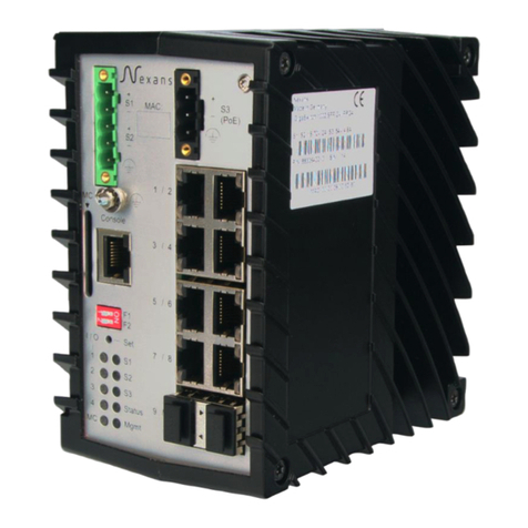 Nexans iGigaSwitch 1002 E+ SFP-2VI Guide Nexans iGigaSwitch 1002 E+ SFP-2VI Guide