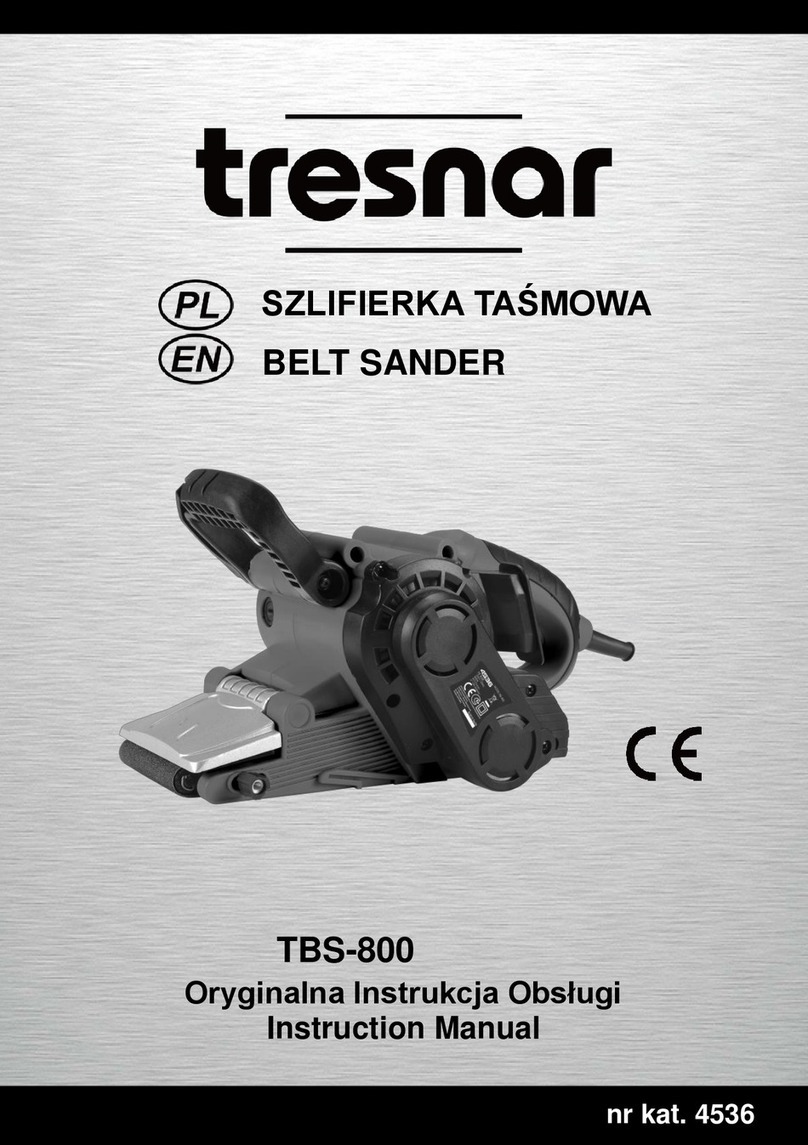 tresnar TBS-800 instruction manual