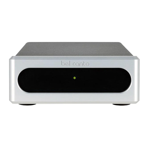 Bel Canto e.One Series User manual