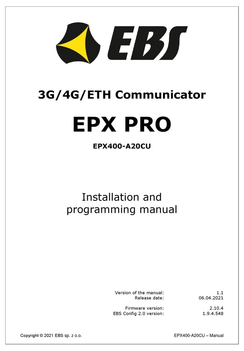 EBS EPX PRO Assembly instructions