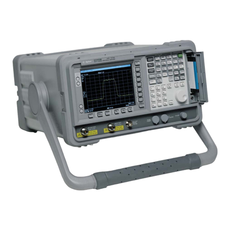 Agilent Technologies E4402/7B User's and service guide