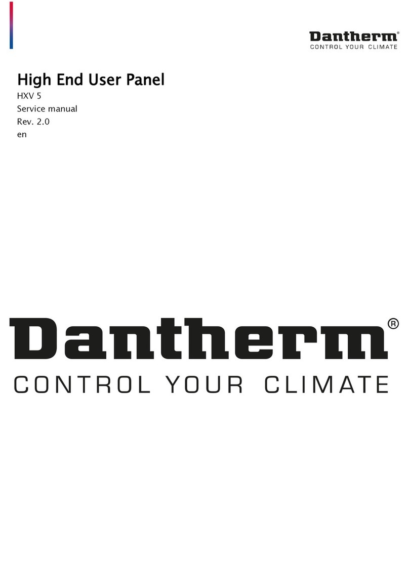 Dantherm HXV 5 Service manual