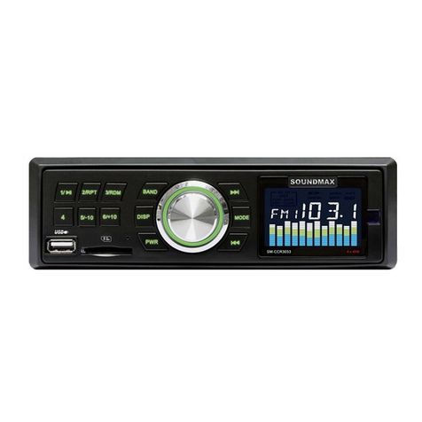 SoundMax SM-CCR3033 instruction manual SoundMax SM-CCR3033 instruction manual