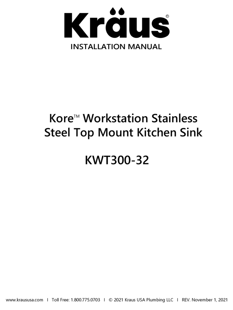 Kraus KWT300-32 installation manual Kraus KWT300-32 installation manual