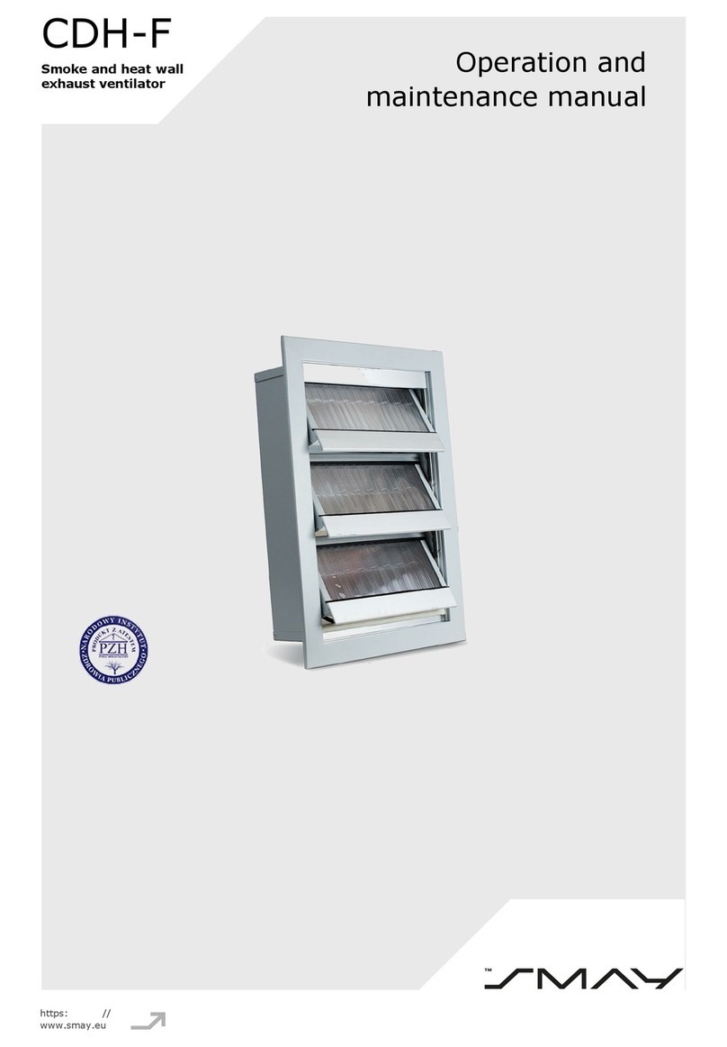 SMAY CDH-F Operation and maintenance manual