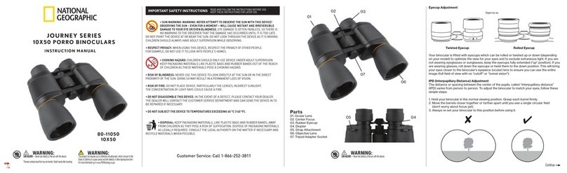 National Geographic JOURNEY Series instruction manual
