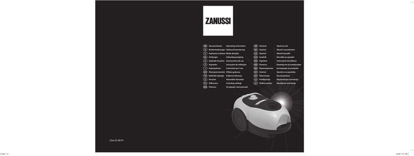 Zanussi ZAN2300 operating instructions