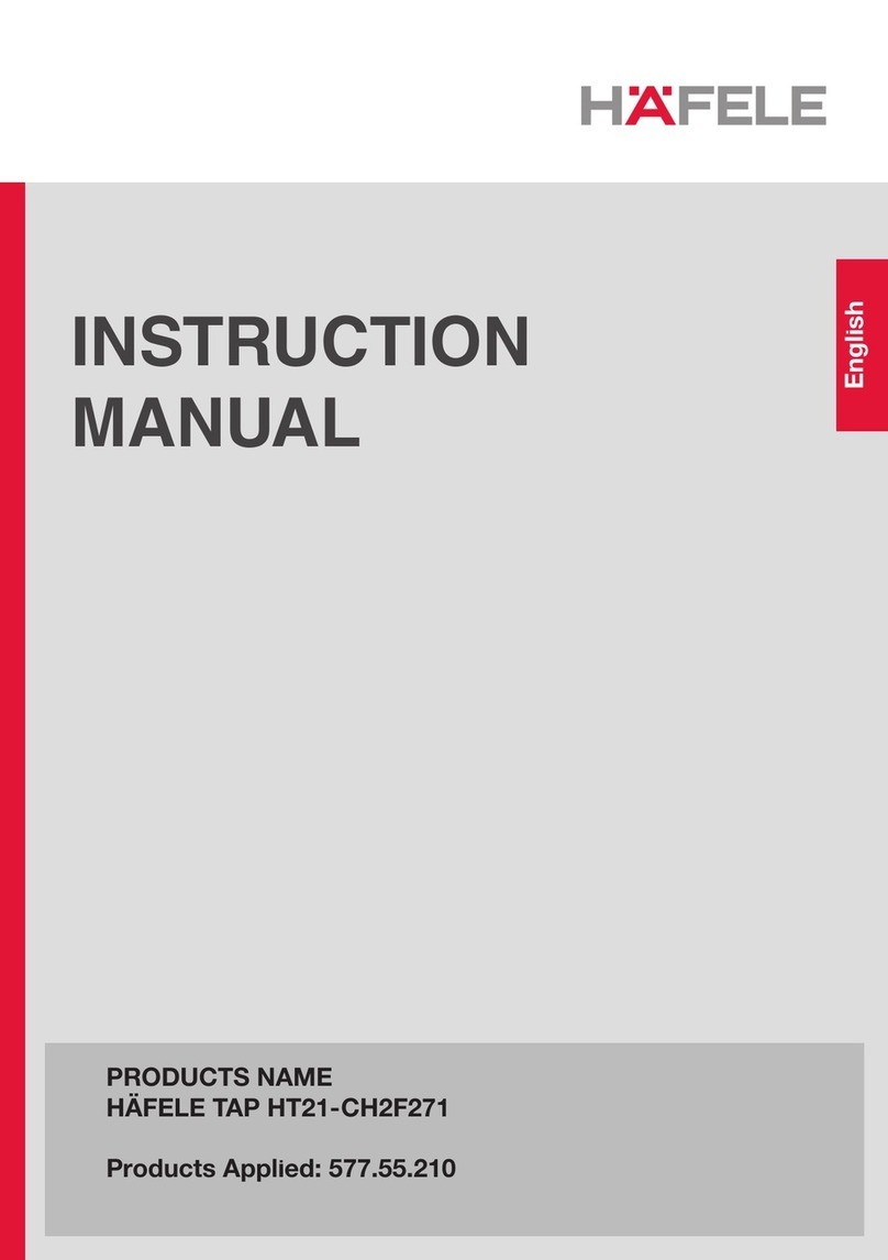 Häfele HT21-CH2F271 instruction manual Häfele HT21-CH2F271 instruction manual