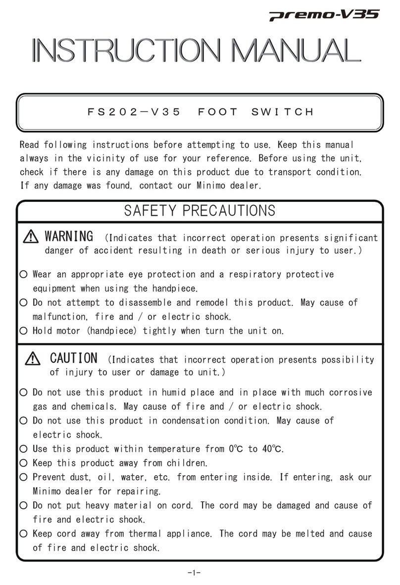 Minitor Premo-V35 quick start guide