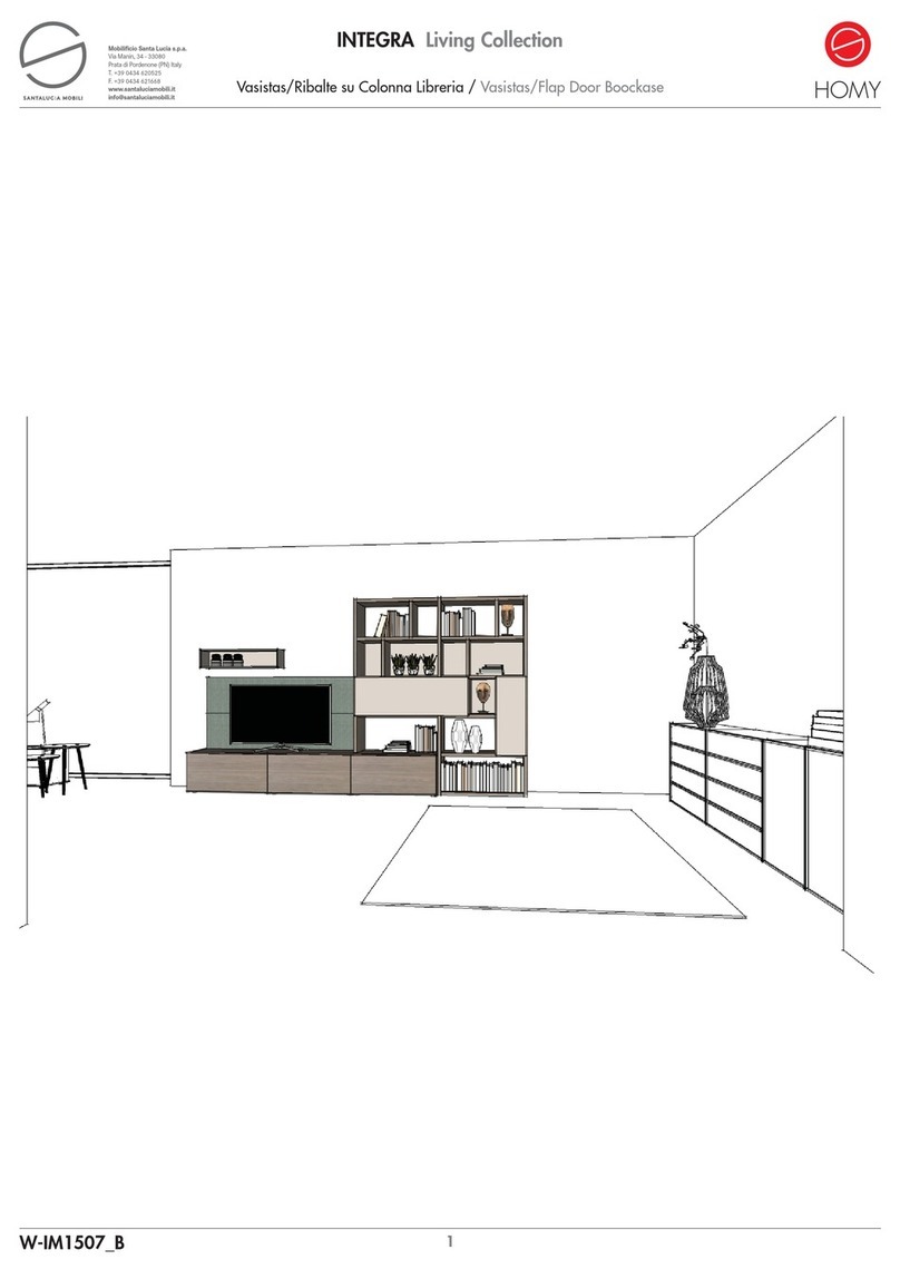 Santalucia Mobili Homy Living INTEGRA quick start guide