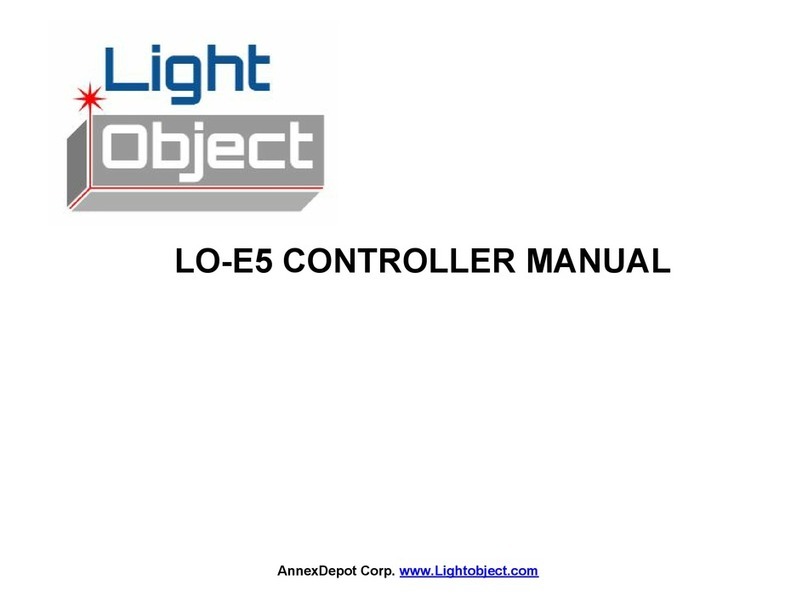 Lightobject LO-E5 manual